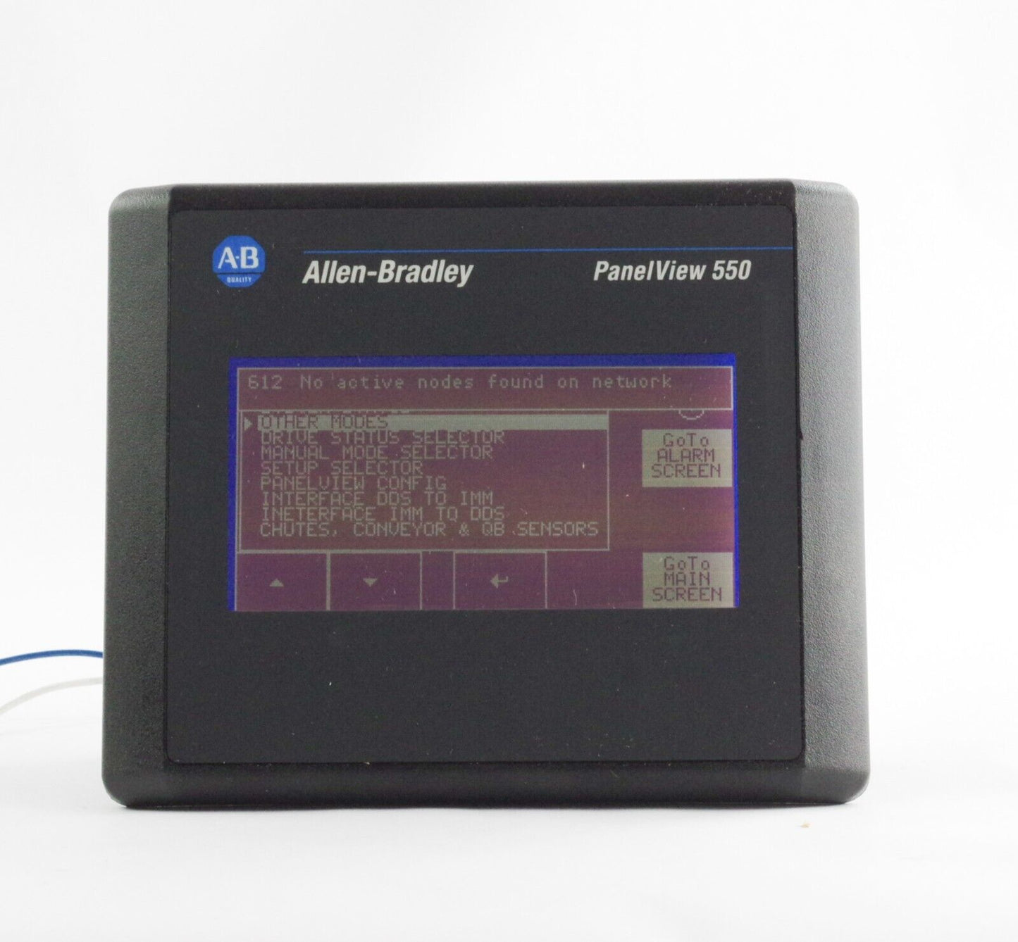 Allen Bradley 2711-T5A2L1 Ser B Rev B FRN. 4.41 PanelView 550 Terminal