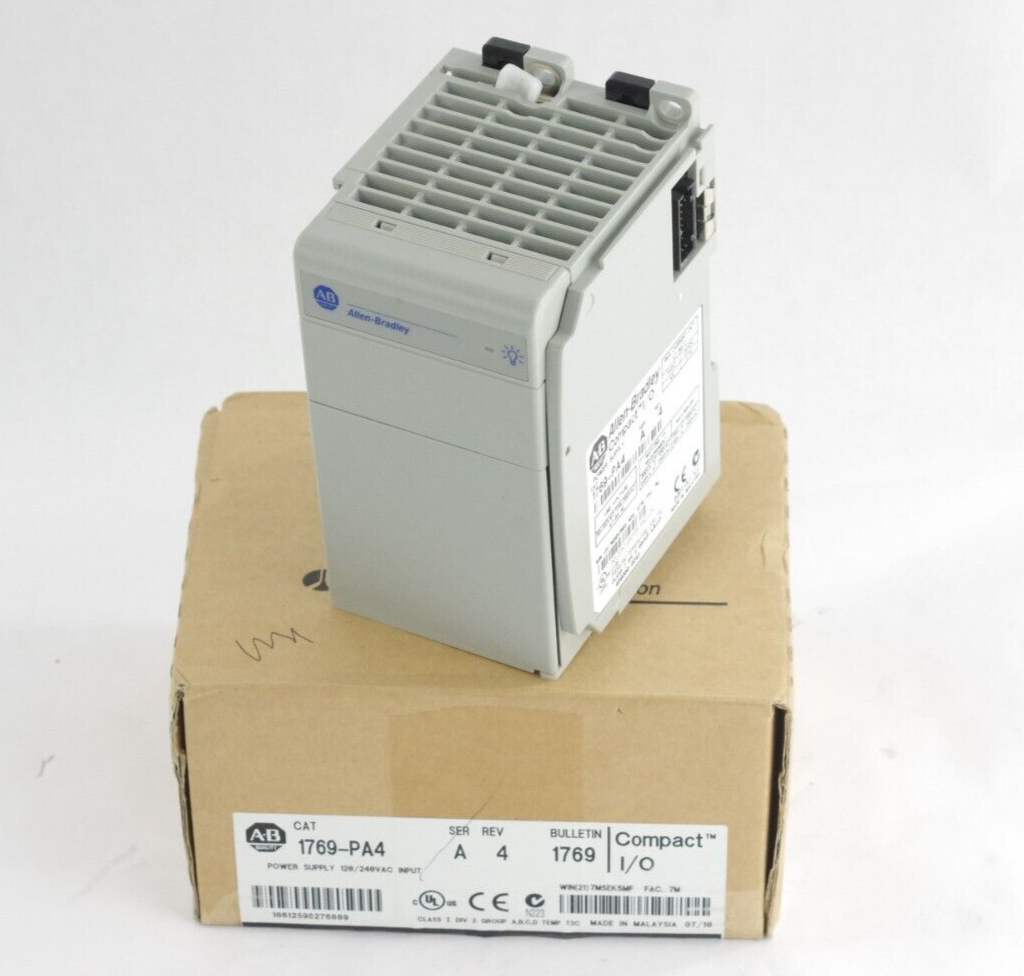 Allen Bradley 1769-PA4 Ser A Rev 4 Compact I/O Power Supply 5-24VDC 4A 1/7A