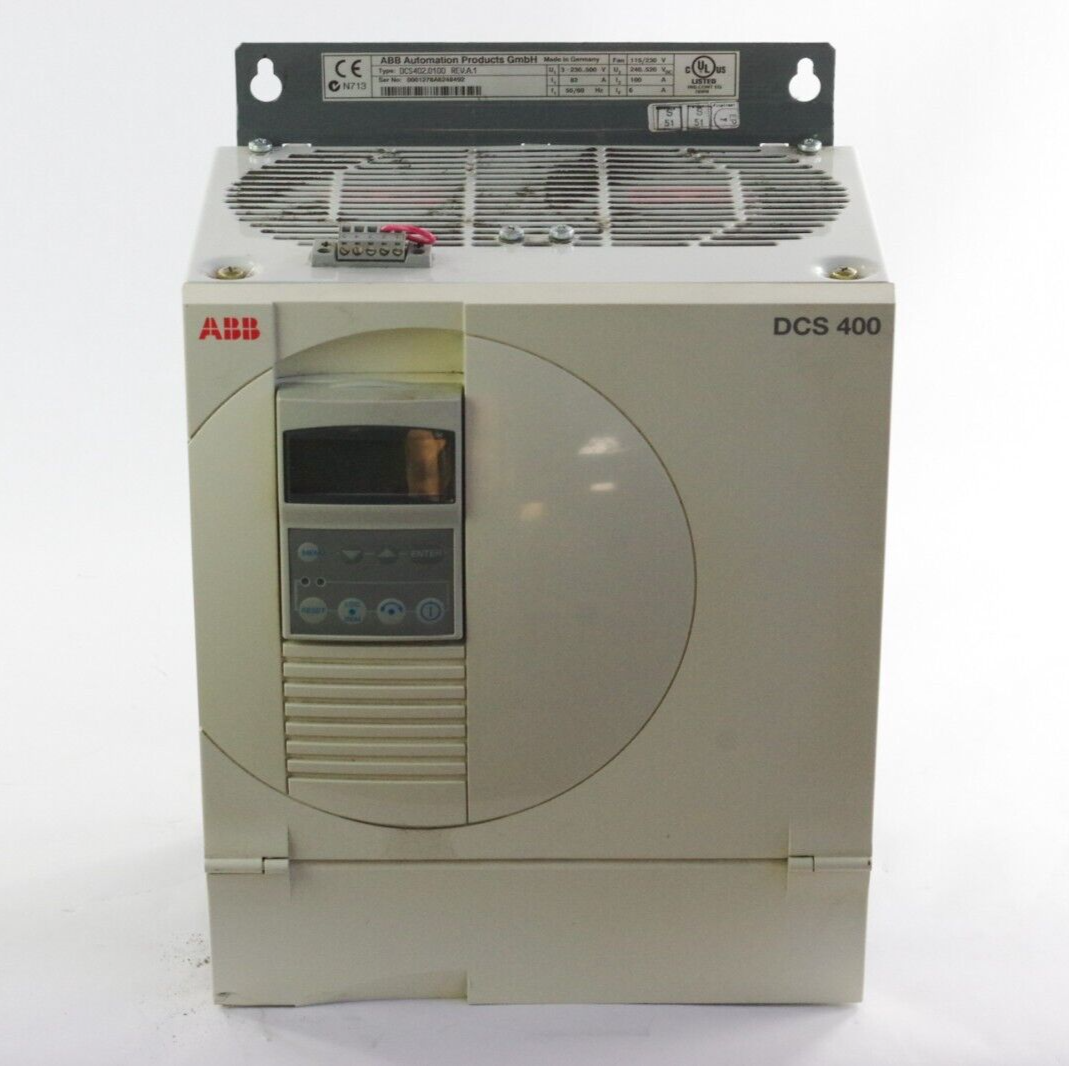 ABB DCS402.0100 REV.A.1 DC Drive DCS400 82-100 AMP 230-500 DCS4020100