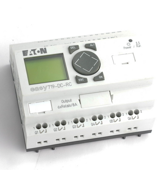 EATON Easy719-DC-RC Klockner Moeller Logic Module Display 24VDC 12 Input 6 Relay