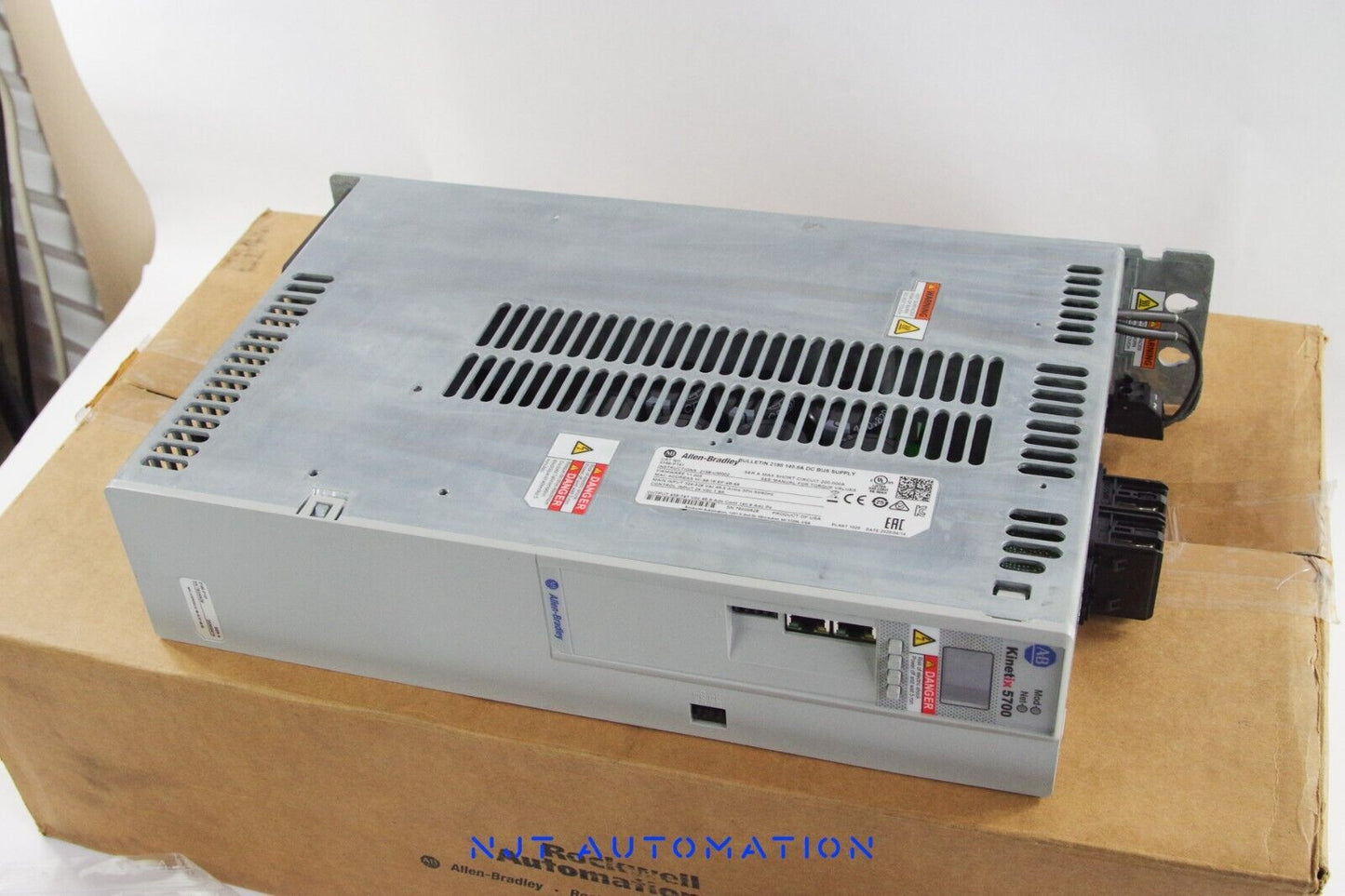 2020 Allen Bradley 2198-P141 Ser A Kinetix 5700 31kW DC Bus Power Supply - Open