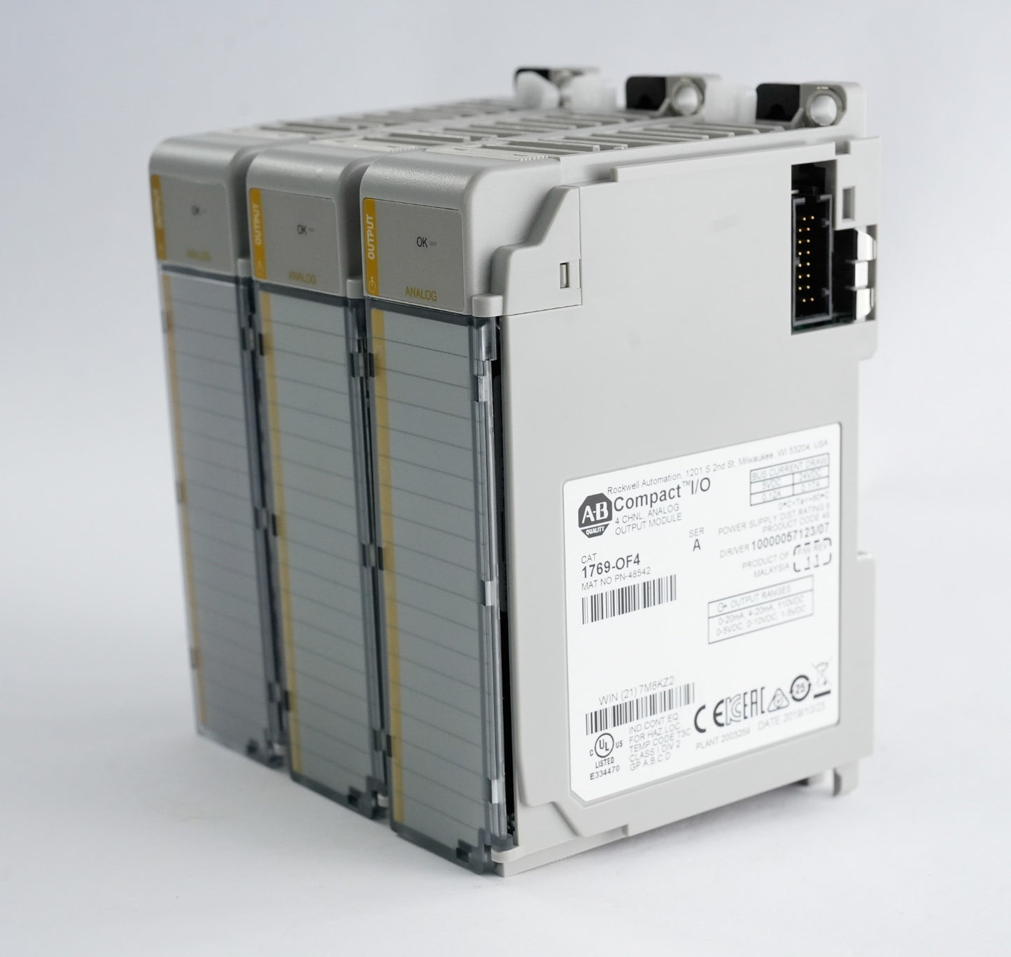 Allen Bradley 1769-OF4 Ser A CompactLogix Output Module Analog 4 Point 1769OF4