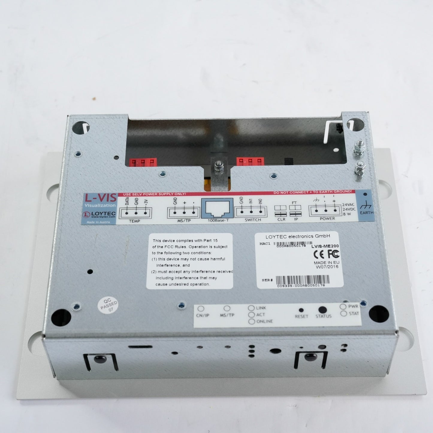 LOYTEC LVIS-ME200 Touch Panel 5.7" BacNET Modbus OPC
