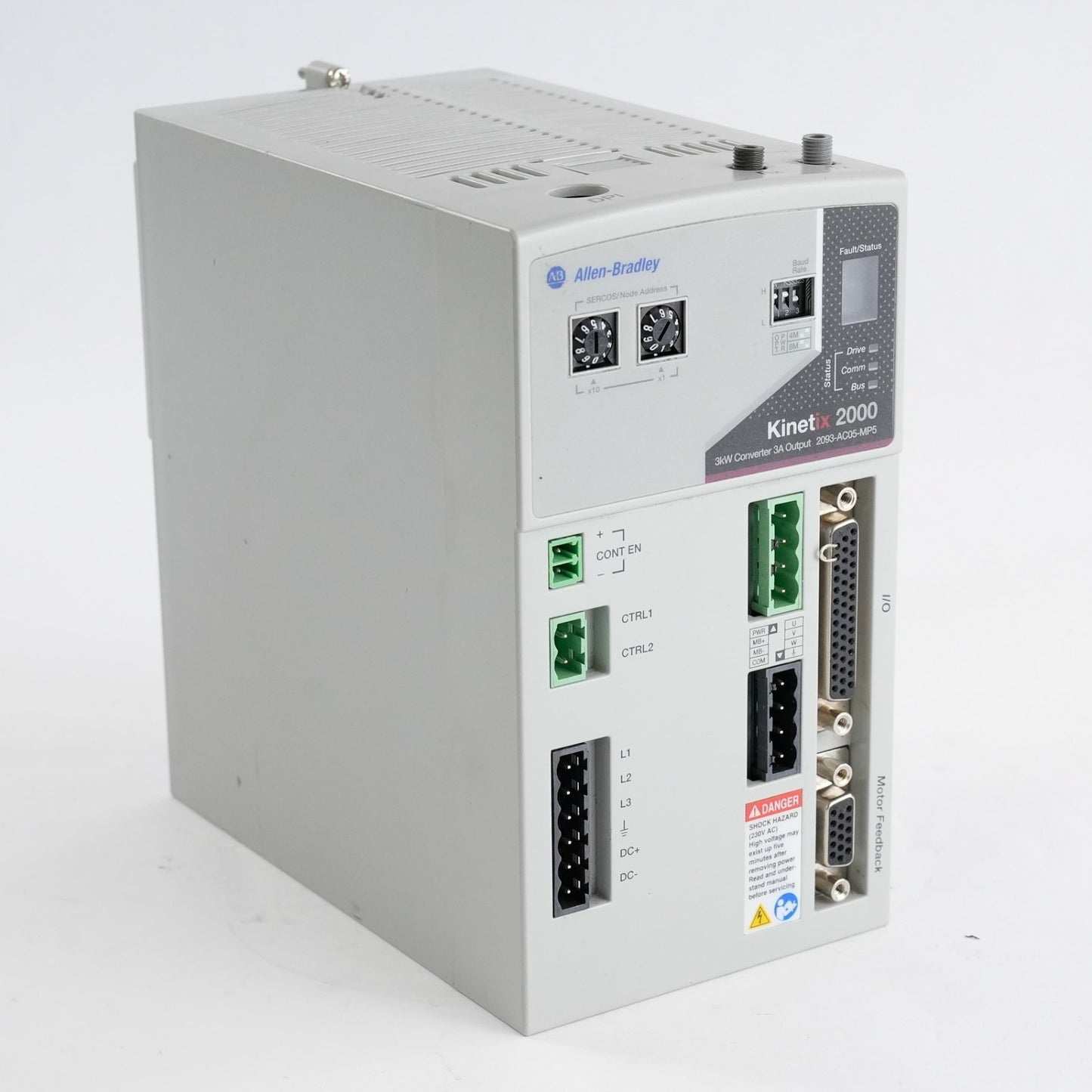 Allen Bradley 2093-AC05-MP5 Kinetix 2000 3-Phase Servo Drive - NJT Refurbished