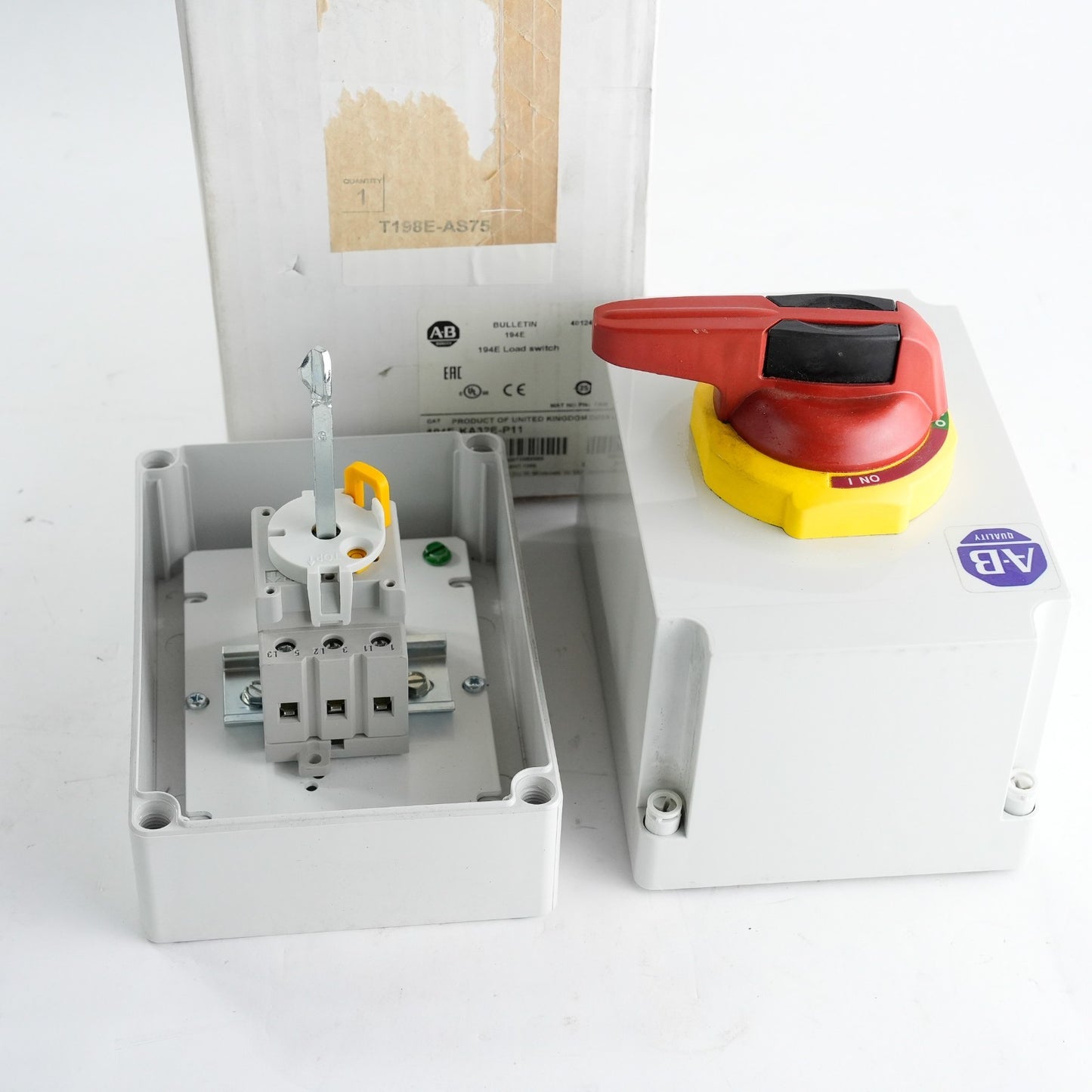 Allen Bradley 194E-KA32E-P11 /B Enclosed Load Switch 194EKA32EP11