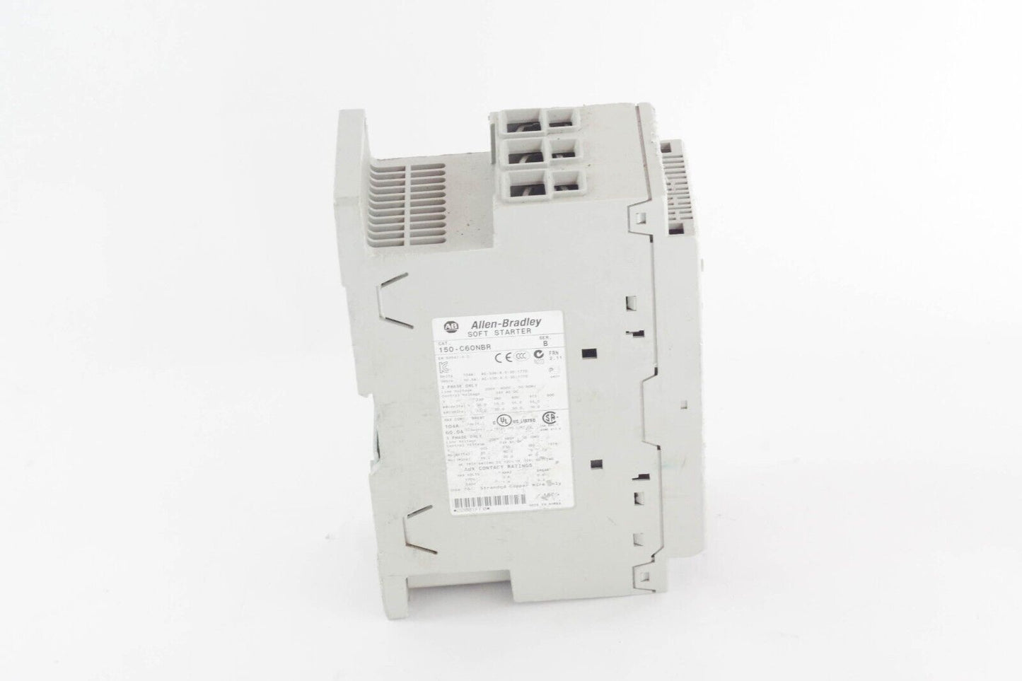 ALLEN BRADLEY 150-C60NBR /B SOFT STARTER SMC-3 - For Parts / Repair