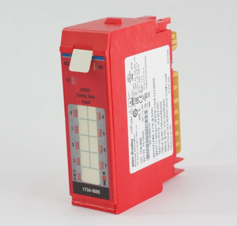 Allen Bradley 1734-IB8S Ser B Digital Channel Input Safety Module