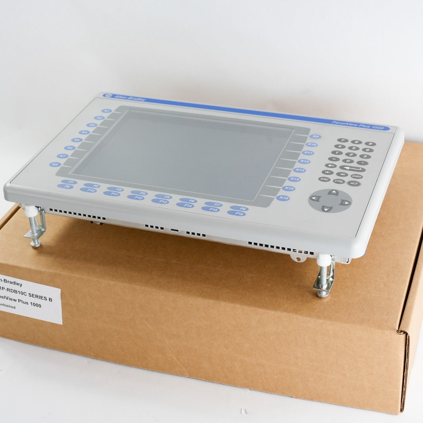Allen Bradley 2711P-RDB10C /B Panelview Plus 1000 Color Key/Touch Display