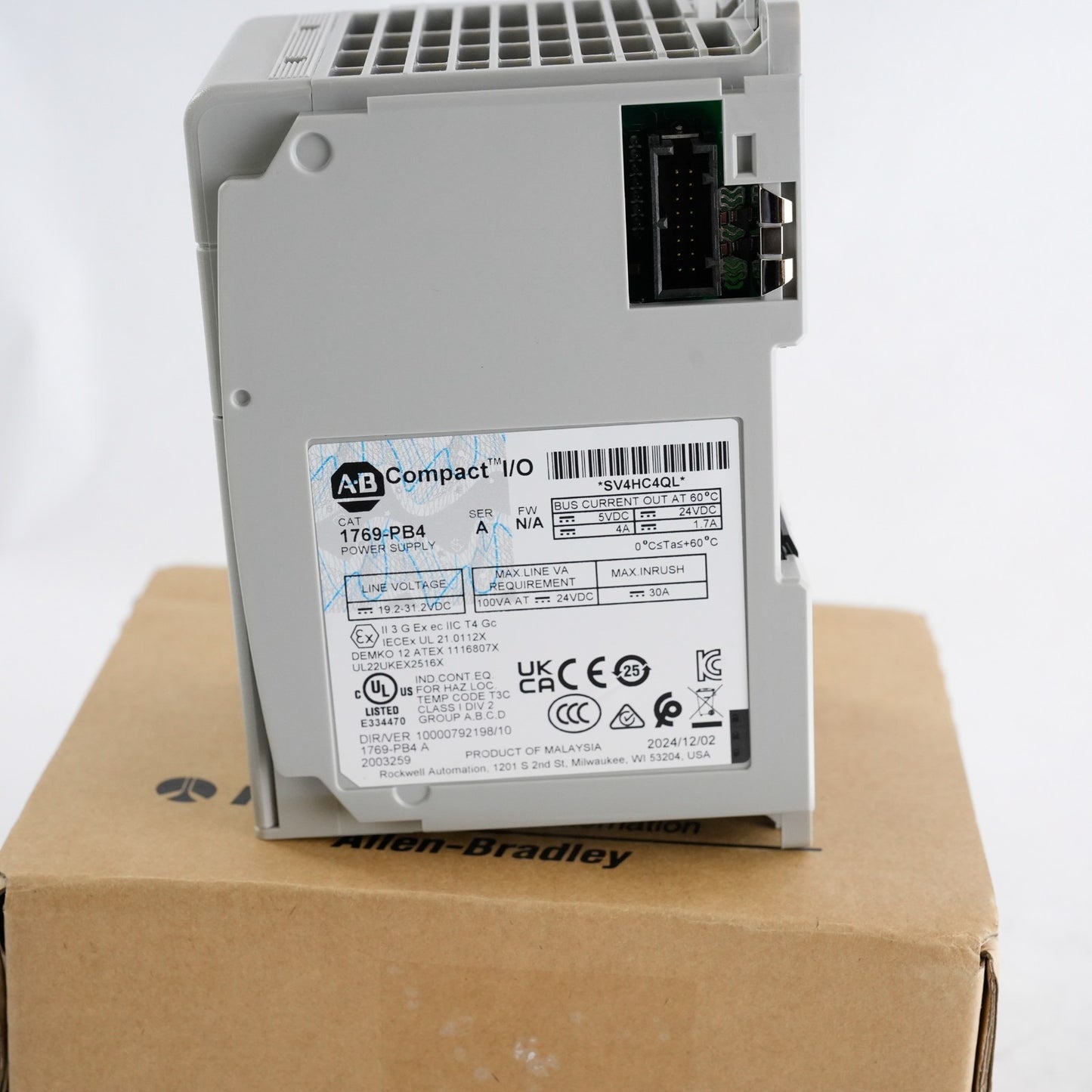 Allen Bradley 1769-PB4 Ser A CompactLogix Power Supply - Open Box