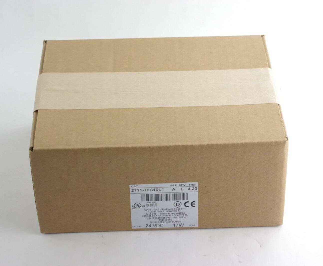 Allen Bradley 2711-T6C10L1 Ser A Rev E FRN 4.20 Panelview 600