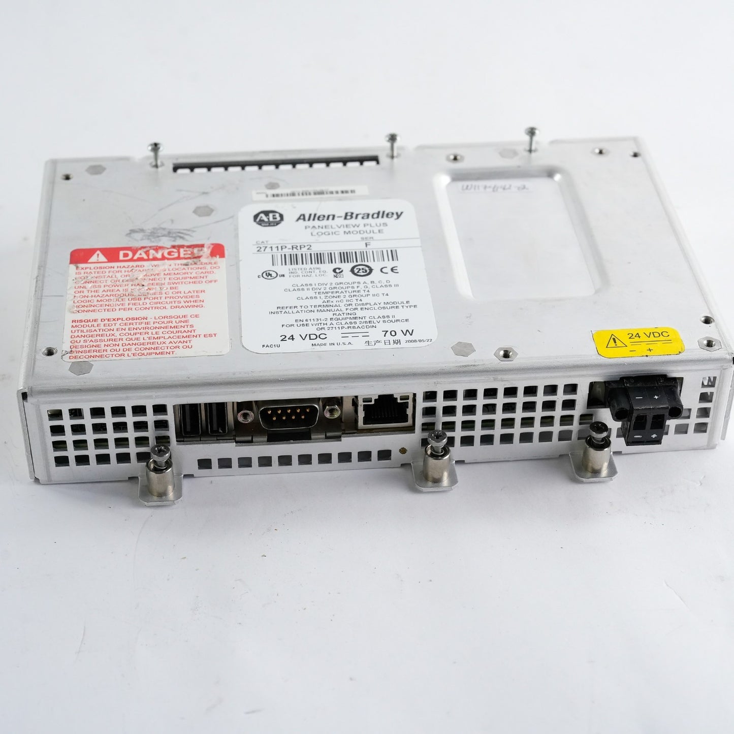 Allen Bradley 2711P-RP2 /F PanelView Plus Logic Module 2711PRP2