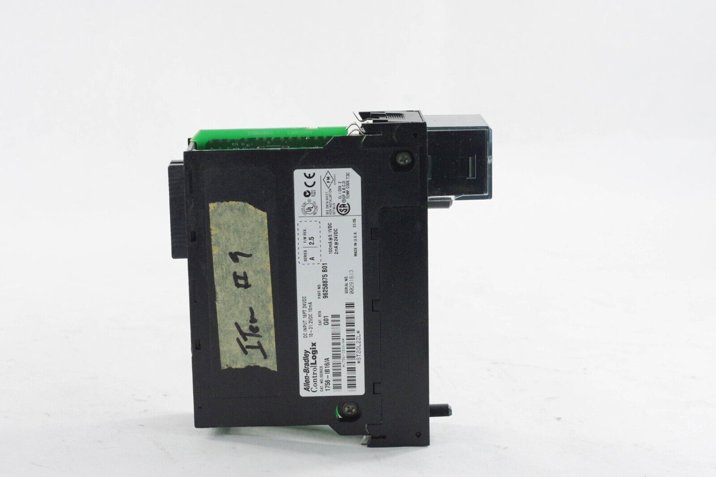 ALLEN BRADLEY 1756-IB16 /A SERIES A INPUT MODULE 1756IB16 G01