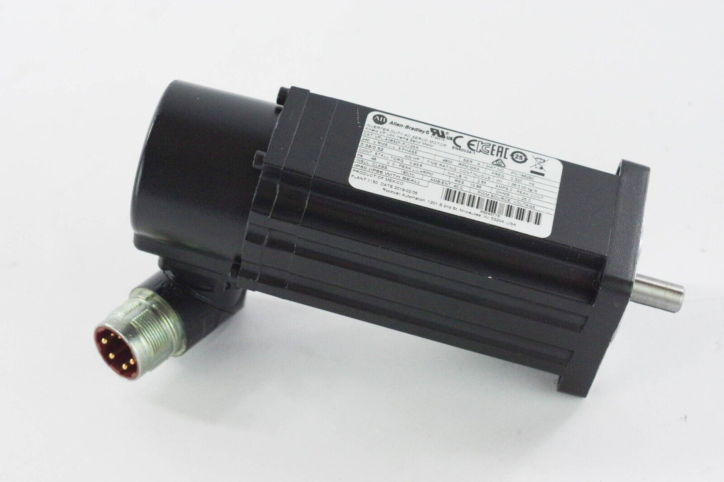 Allen Bradley VPL-A0632F-PJ12AA AC SERVO MOTOR