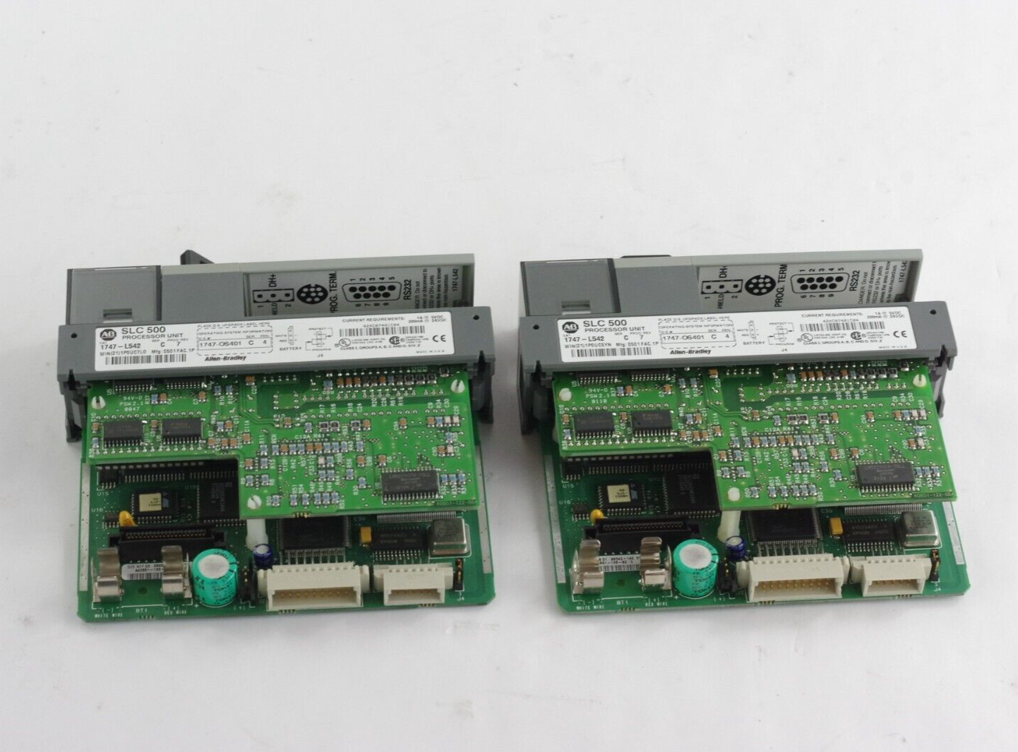 Allen Bradley 1747-L542 Ser C Rev 7 SLC 500 Processor Unit