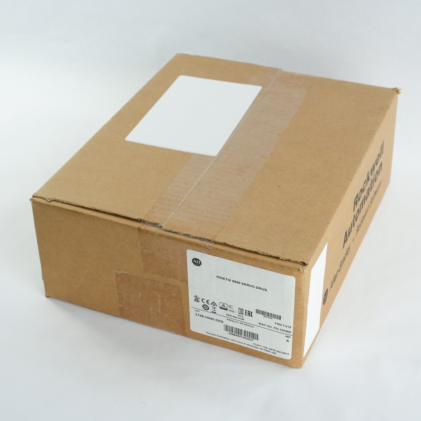 Allen Bradley 2198-H040-ERS Kinetix 5500 /A 3-Phase Servo Drive - Sealed Surplus