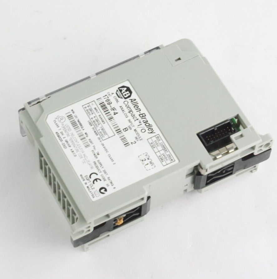 Allen Bradley 1769-IF4 Ser B Rev 2 Compact I/O Input Module 5-24VDC 0.12/0.06A