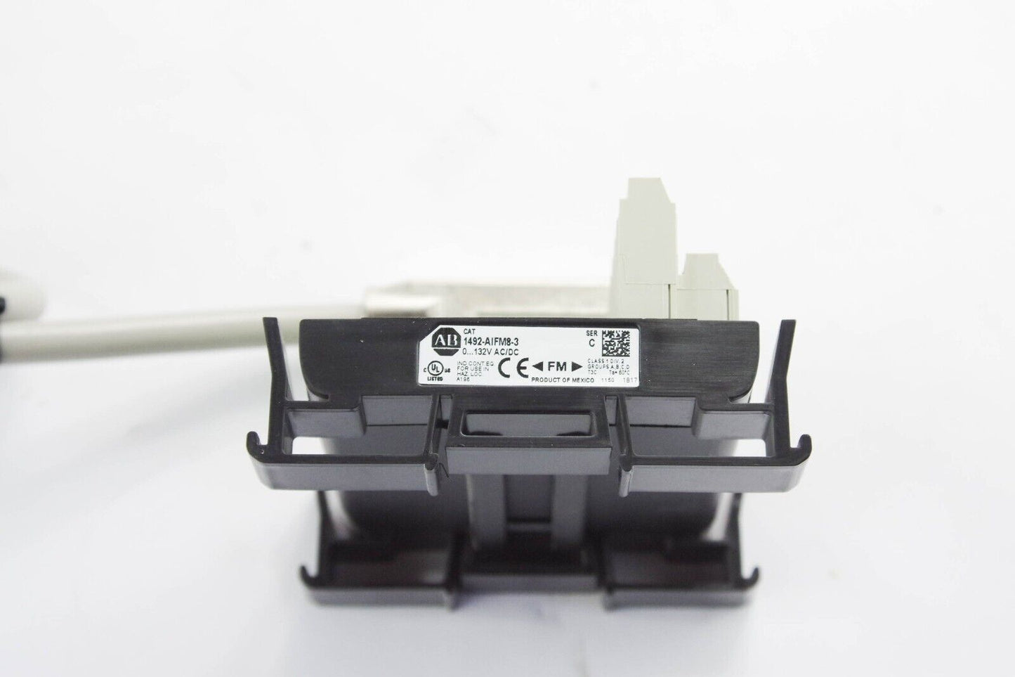 Allen-Bradley 1492-AIFM8-3 Ser C Fusible Interface Module w/ Cable H2