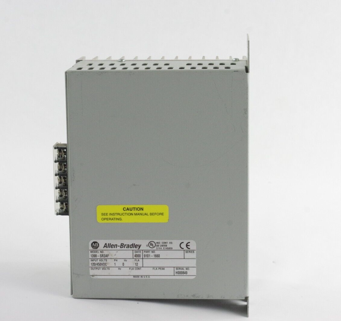 Allen Bradley 1398-SR3AF Ultra 100 Active External Shunt Module 9101-1600