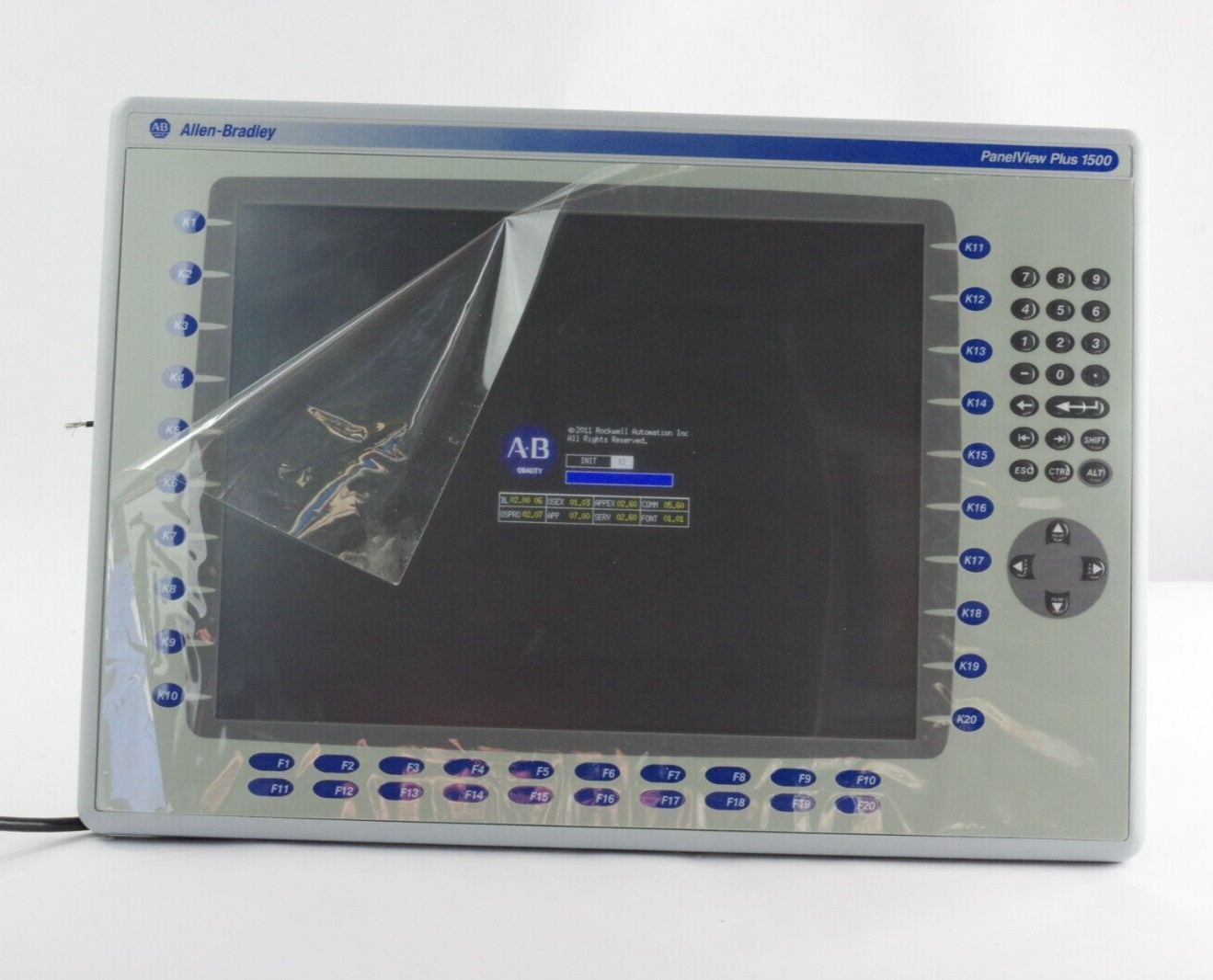 Allen Bradley 2711P-B15C4A9 /A PanelView Plus 1500 w/ 2711P-RP9A - Refurbished