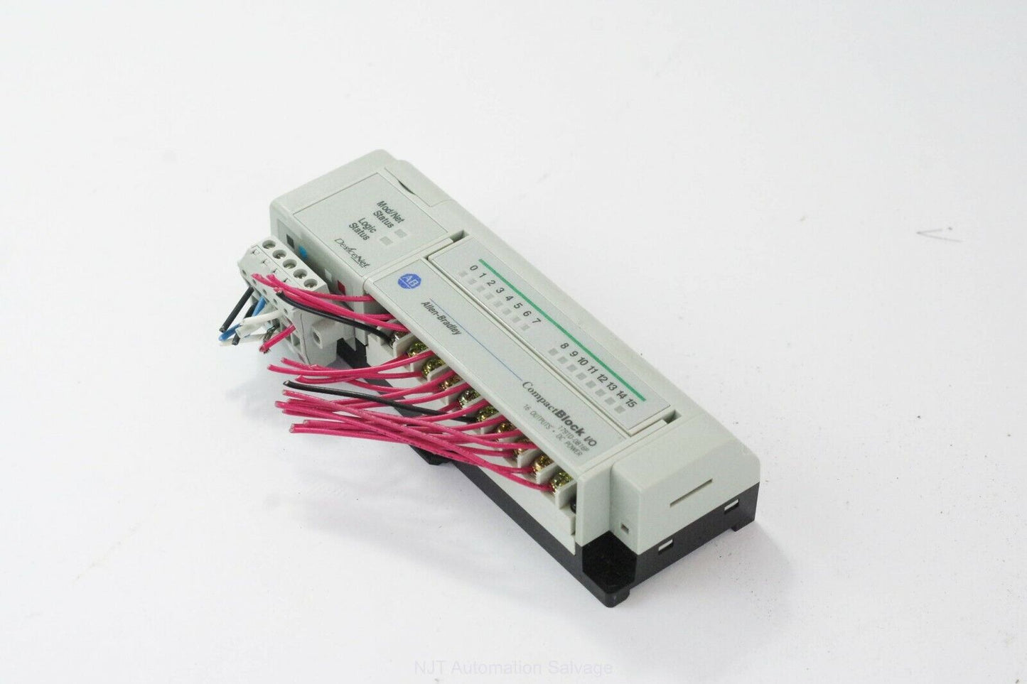 Allen Bradley 1791D-0B16P /D Ser D Compact Block Base Module / 1791D-OB16P