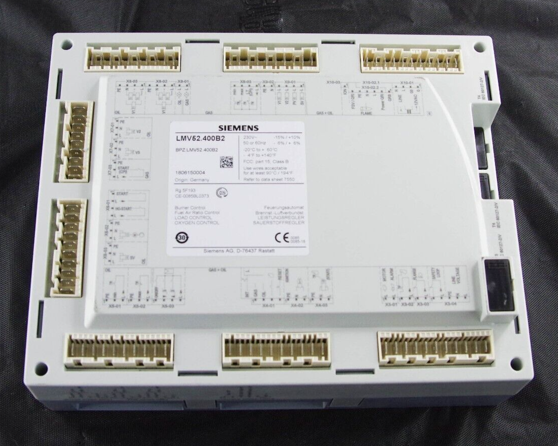 Siemens LMV52.400B2 / LMV52400B2 Burner Management System Fuel Air Ratio Control