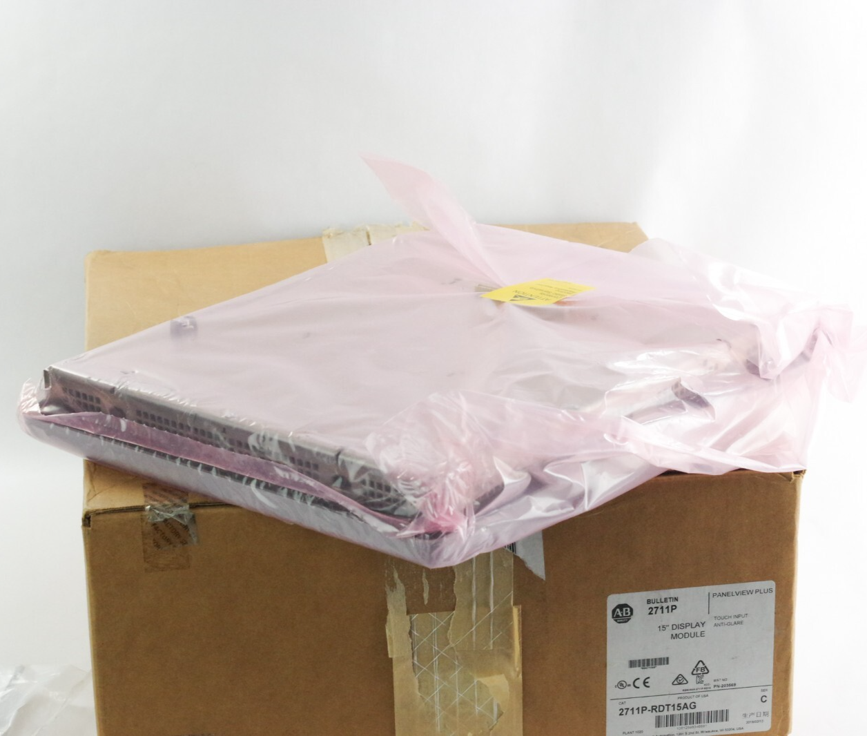 Allen Bradley 2711P-RDT15AG /C Panelview Plus 1500 Touch Display - Open Box