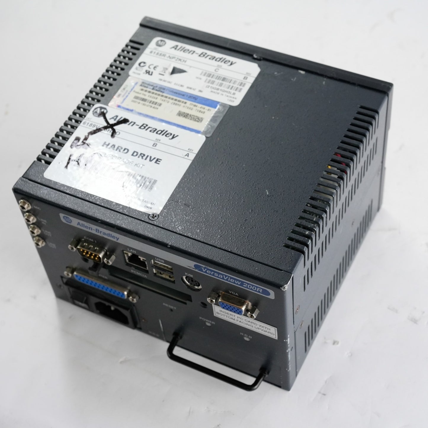 Allen Bradley 6155R-NP2KH /C Rev B 200R Industrial PC 6155RNP2KH - No HDD