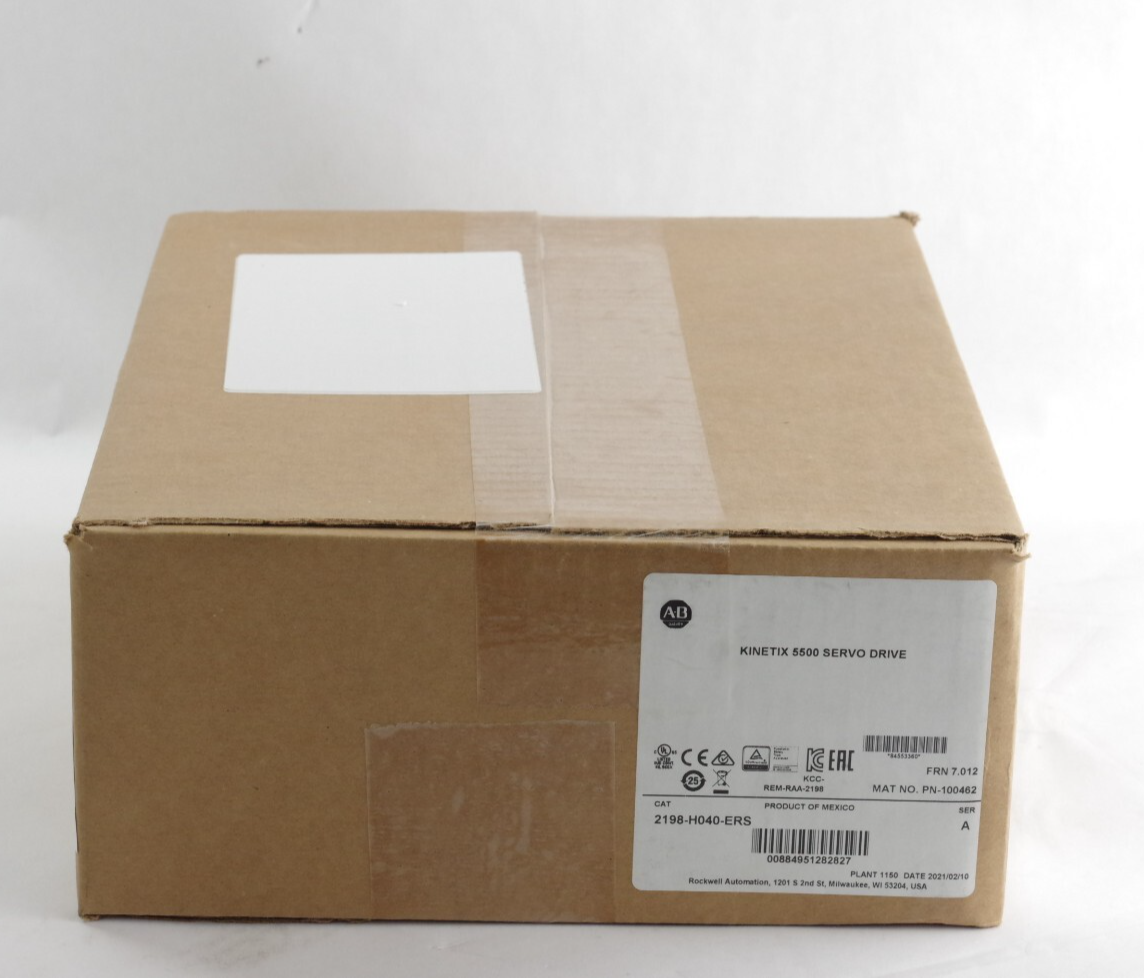Allen Bradley 2198-H025-ERS /A Kinetix5500 20 Amp Servo Drive - Sealed Surplus