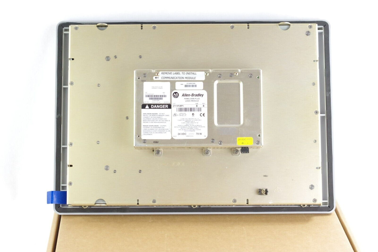Allen Bradley 2711P-B15C4D1 /A PanelView Plus 1000 2711P-RP1 /B + RDB15C Refurb