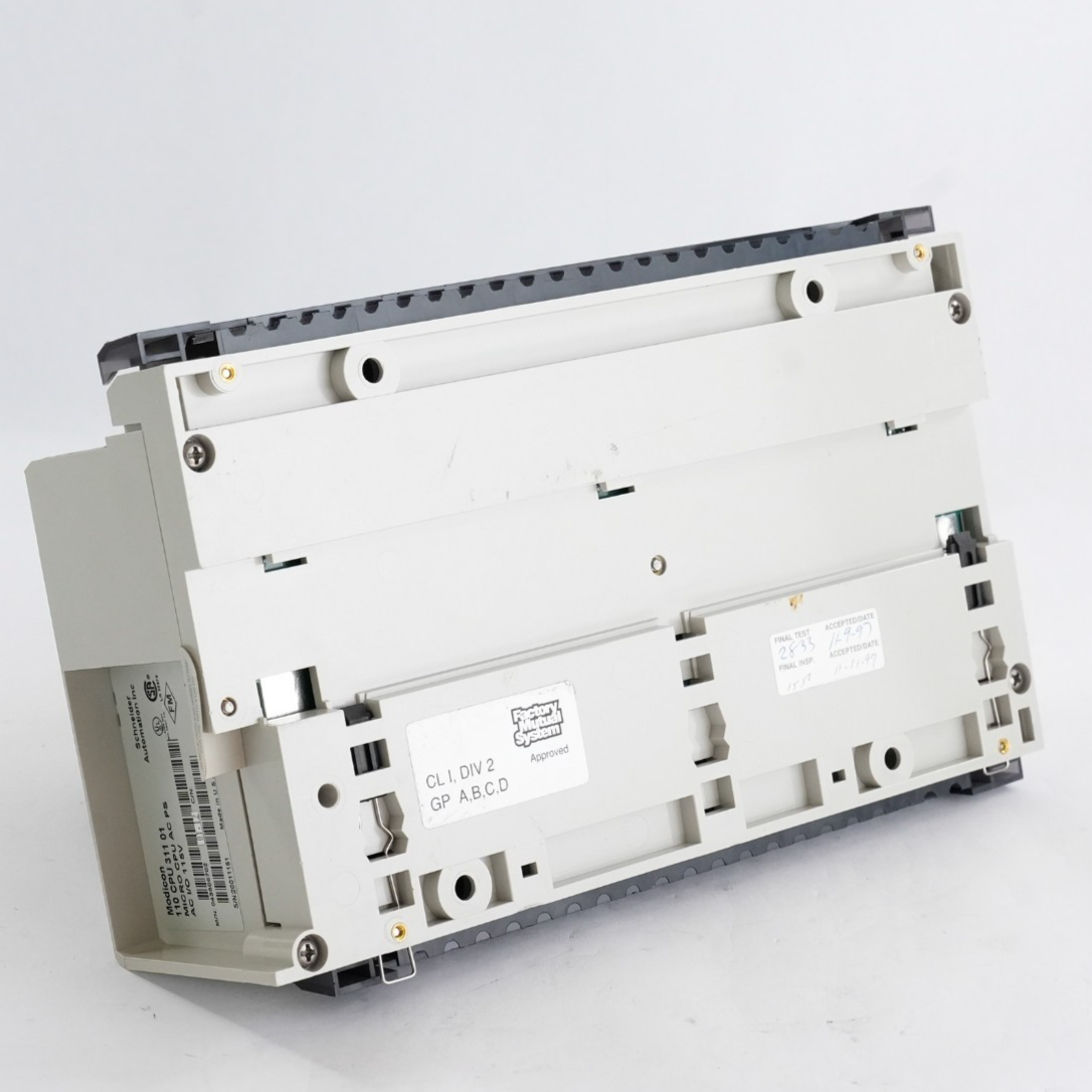 Modicon 110 CPU 311 01 MICRO CPU AC PS AC I/O 115V Controller