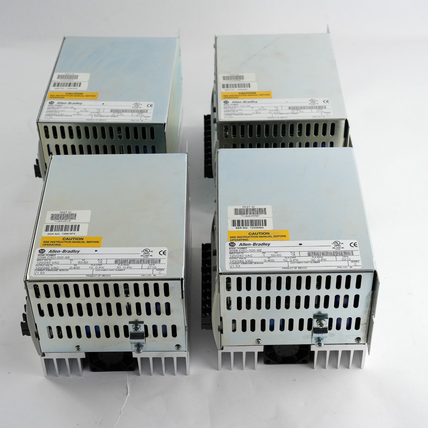 Allen Bradley Ultra 3000 2098-DSD-020-SE Ser C Servo Drive 100-240 VAC 10-30 AMP