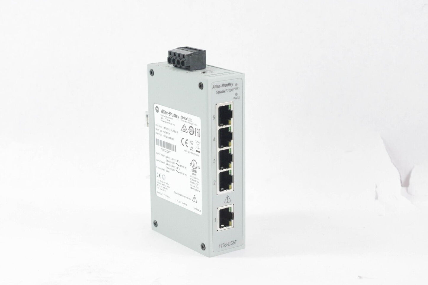 2018 Allen Bradley 1783-US5T /B Stratix 2000 Switch Unmanaged 5-Port - No Box
