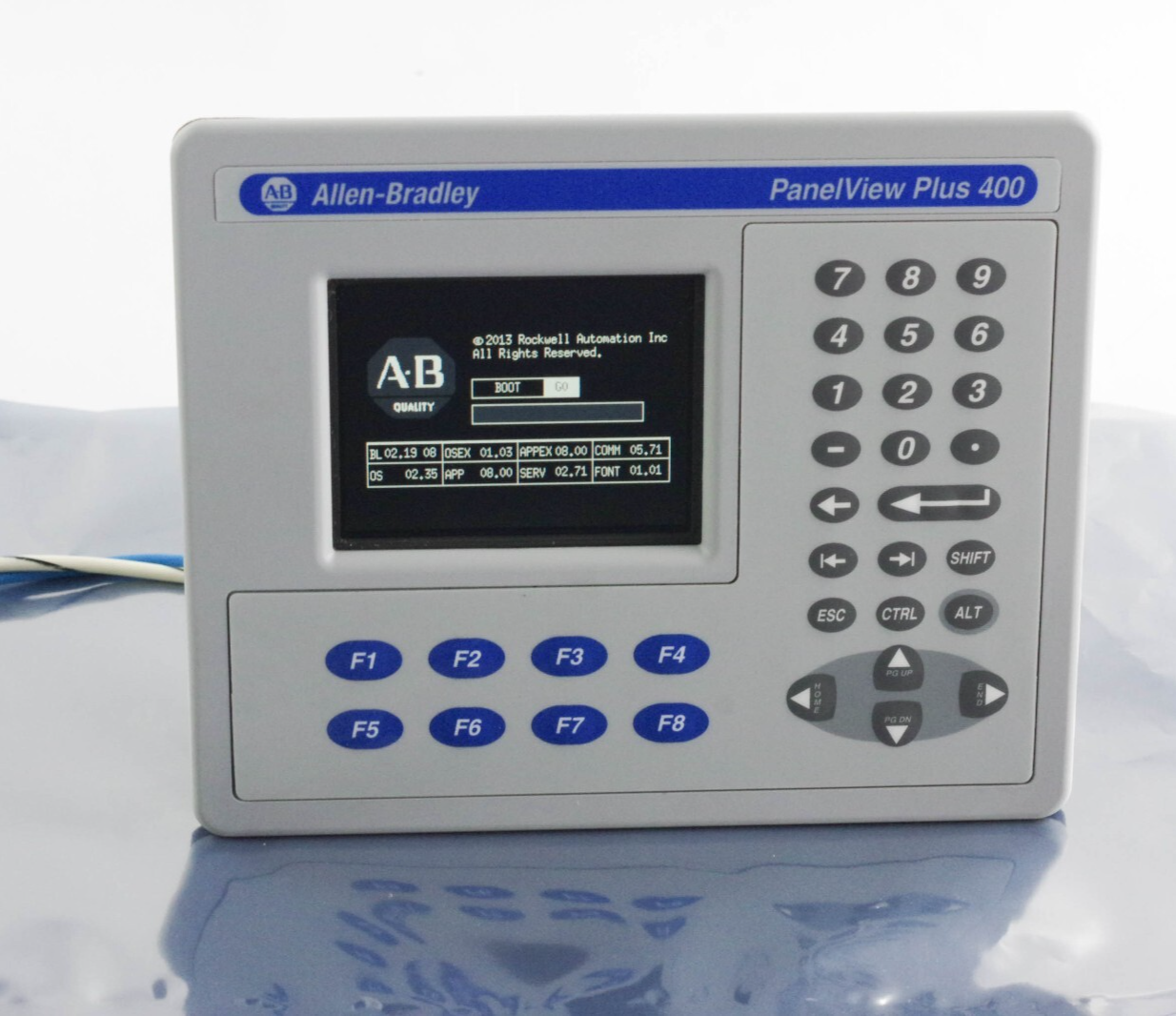 Allen Bradley 2711P-K4M20D8 /A PanelView Plus 400 3.8" Terminal - Installed