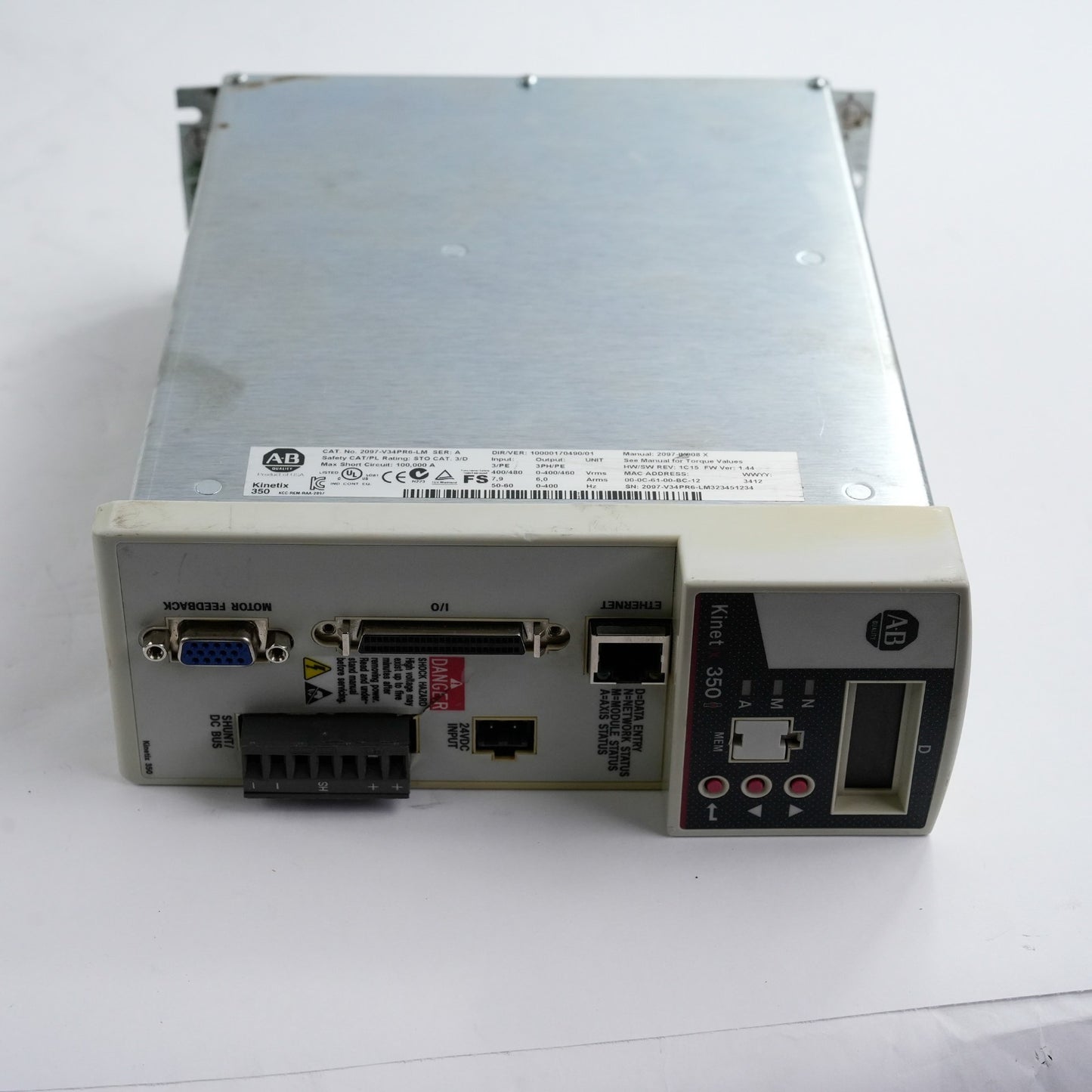 Allen Bradley 2097-V34PR6-LM /A Kinetix 350 Servo Drive 480V + 1 Year Warranty