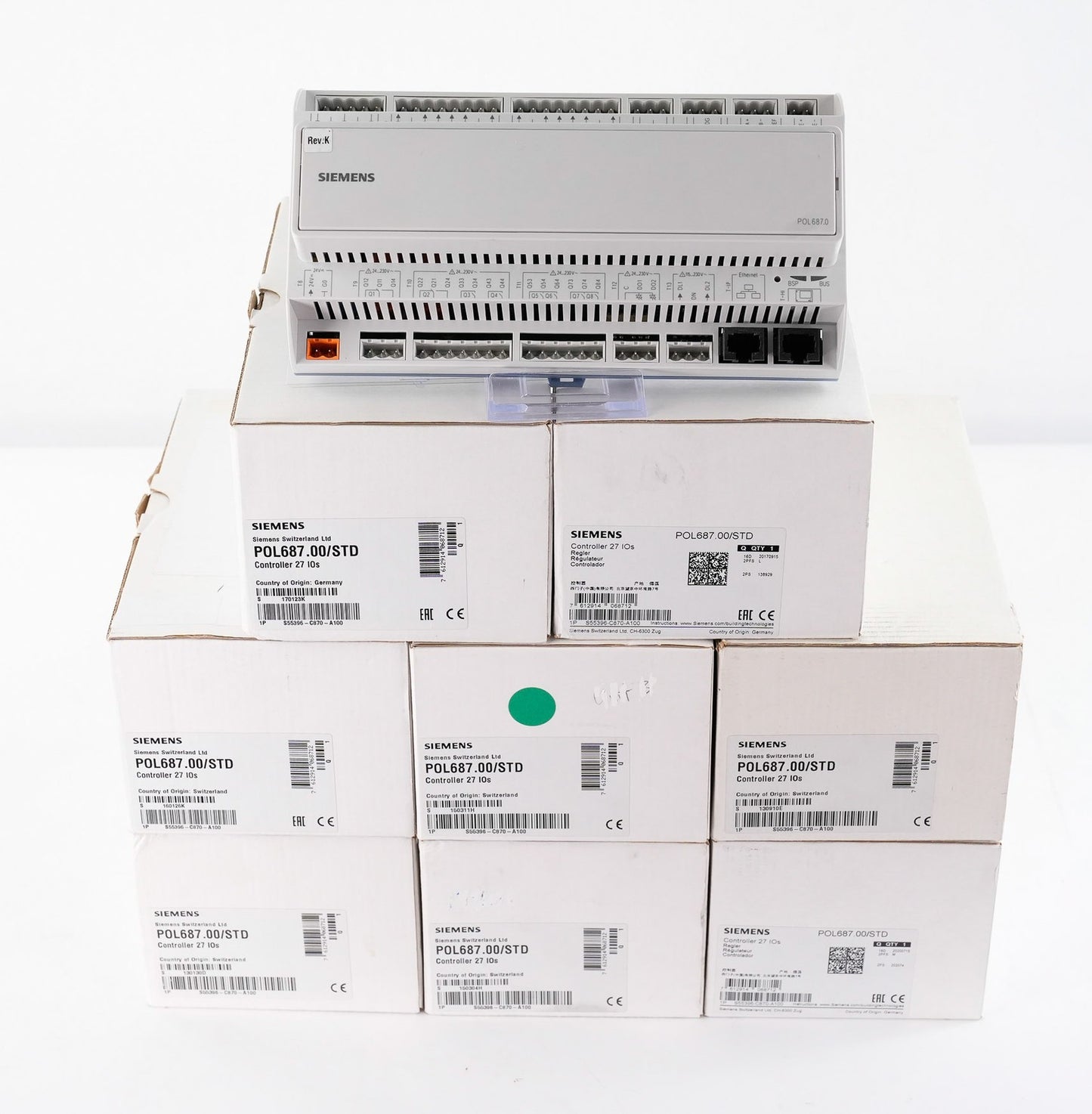 Siemens S55396-C870-A100 Controller POL687.00/STD - Switzerland