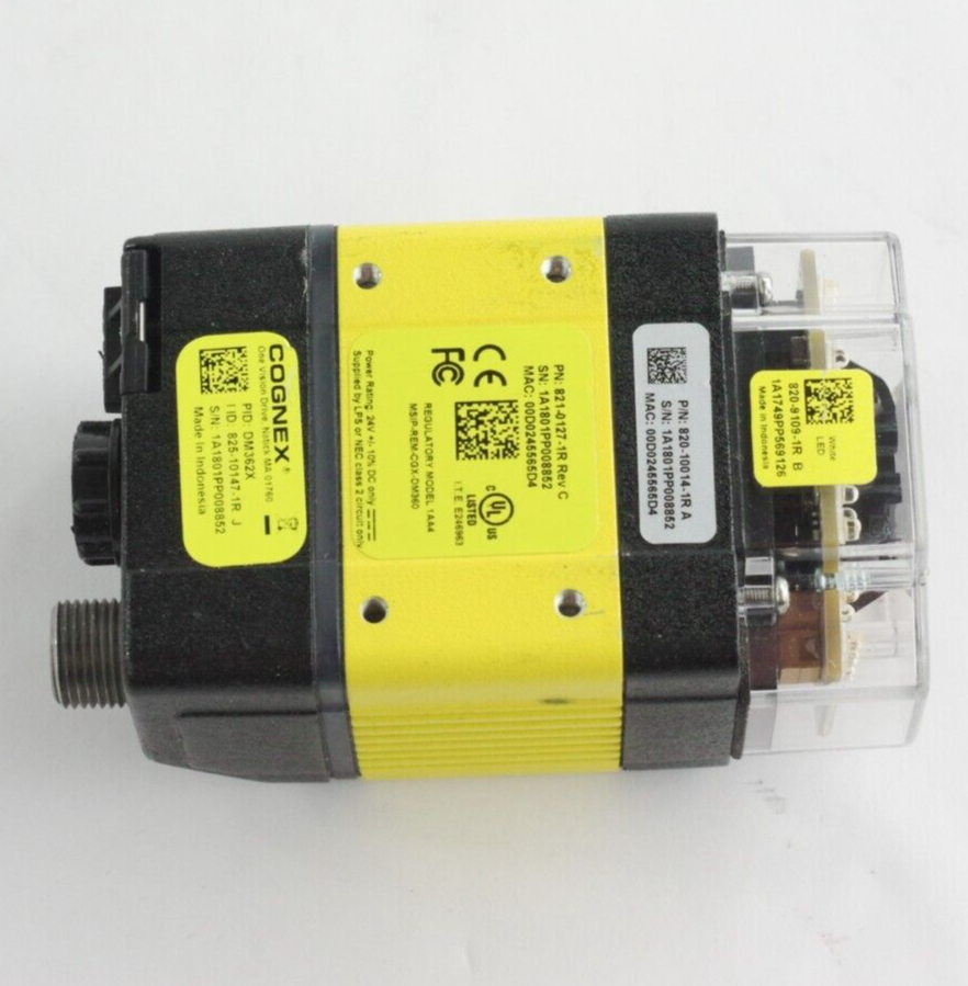 Cognex DataMan DM362X Barcode Reader 825-10147-1R 02 821-0127-1R Rev C