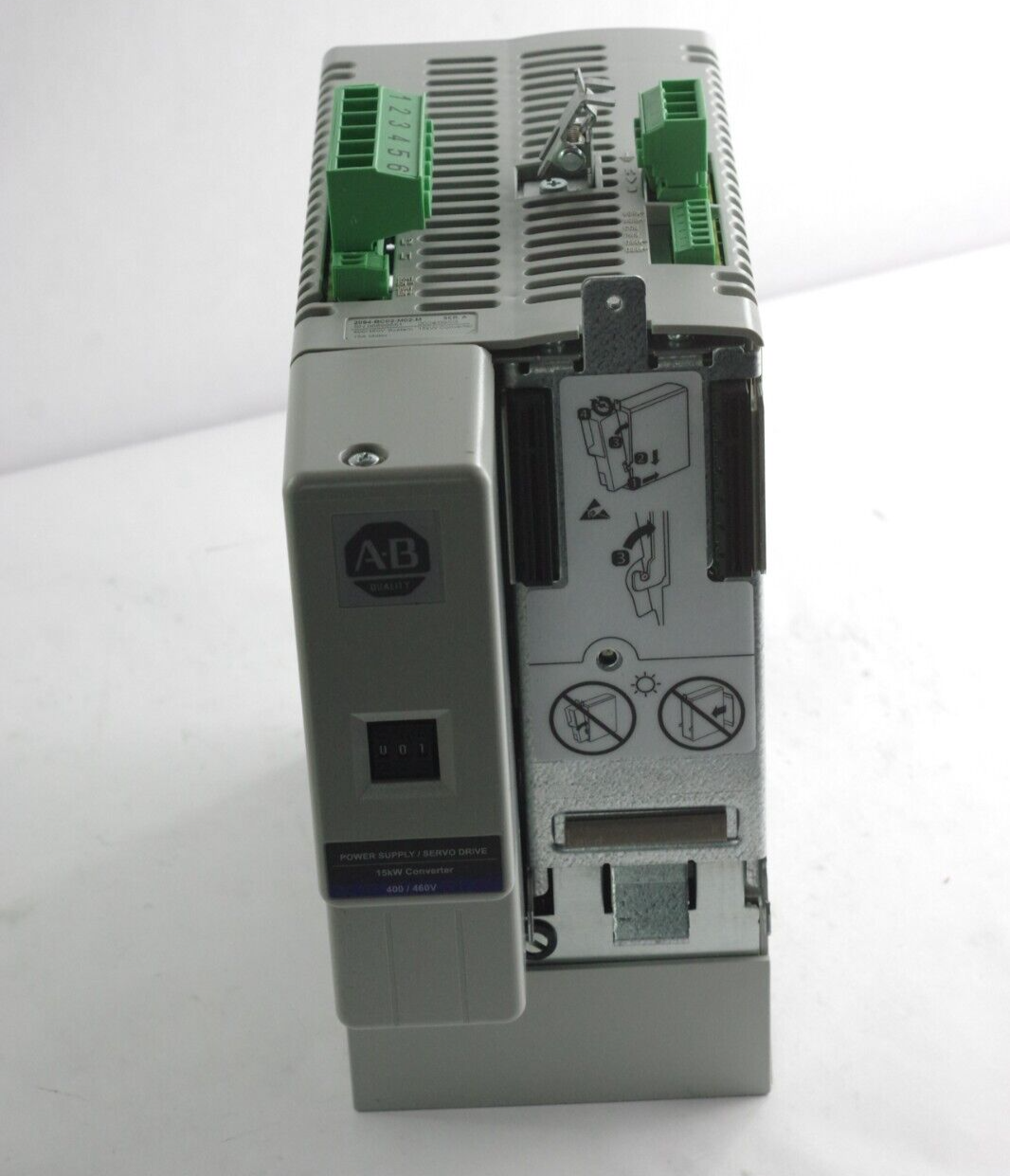 Allen Bradley 2094-BC02-M02-M Ser A Integrated Axis Module 15kW/15A - Installed