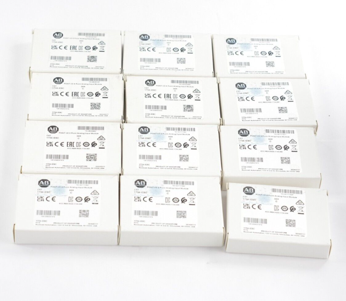 2024 Allen Bradley 1734-IE8C Ser C 8-Point Analog Input Module Sealed Surplus