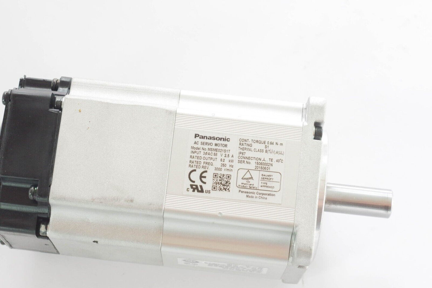 Panasonic MSME021S1T AC Servo Motor - New Without Box