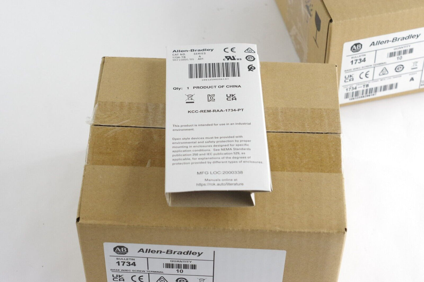 1x Allen Bradley 1734-TB Ser A Point I/O Module Terminal Base 1734TB 2023