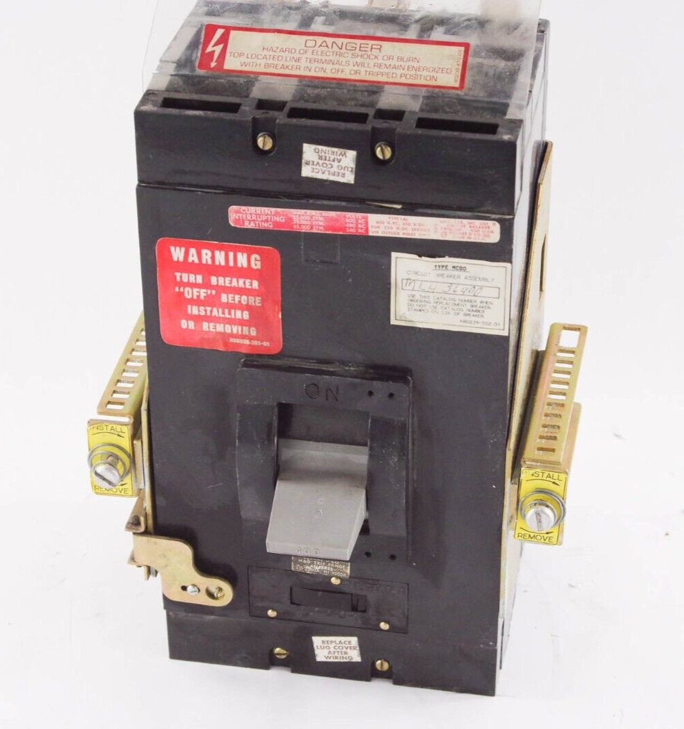 SQUARE D MHF36400 MLH36400 MCD0 A80239-552-01 / A8023955201 Circuit Breaker
