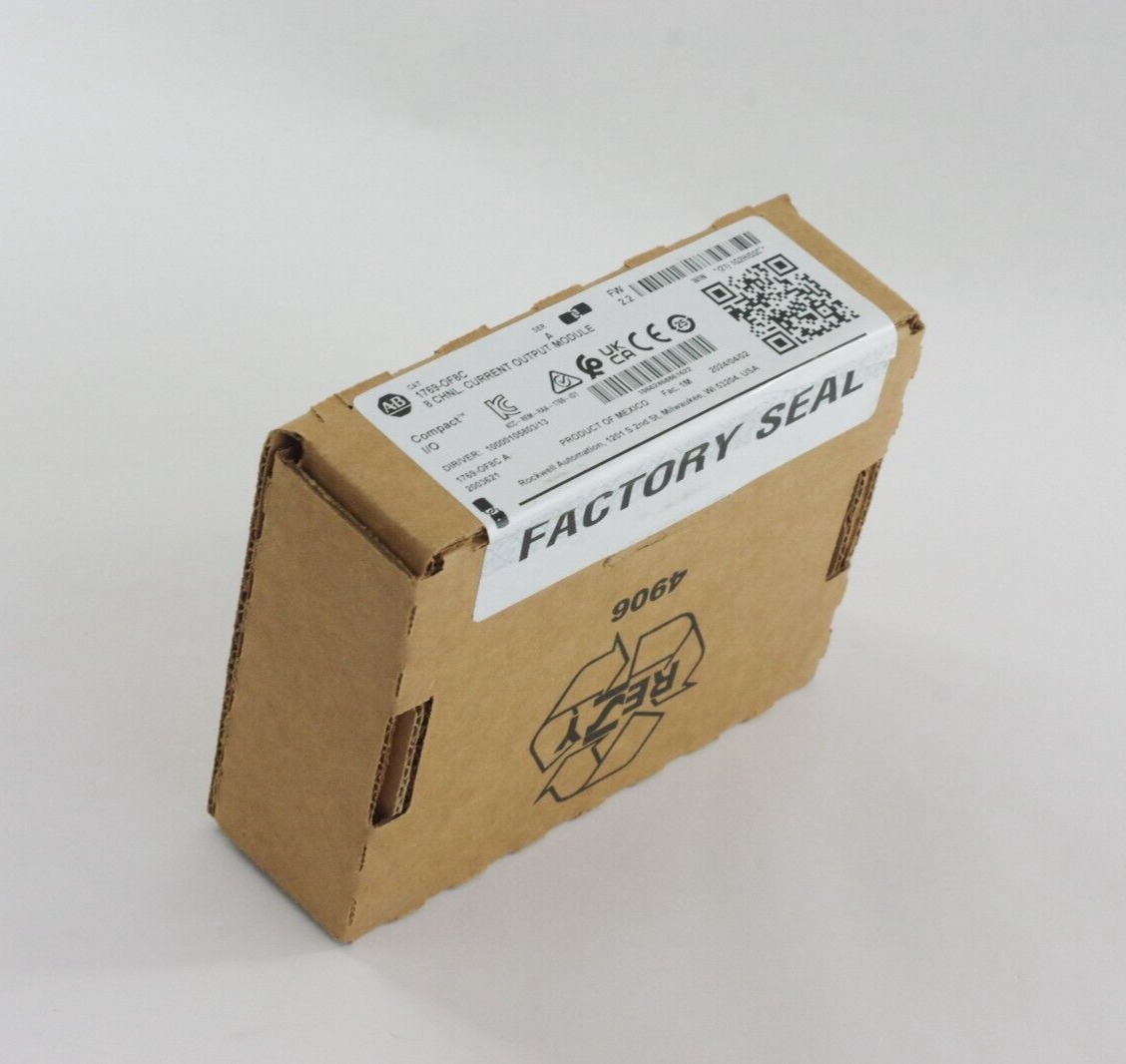 Allen Bradley 1769-OF8C /A CompactLogix 8 Pt Current Module - Sealed Surplus