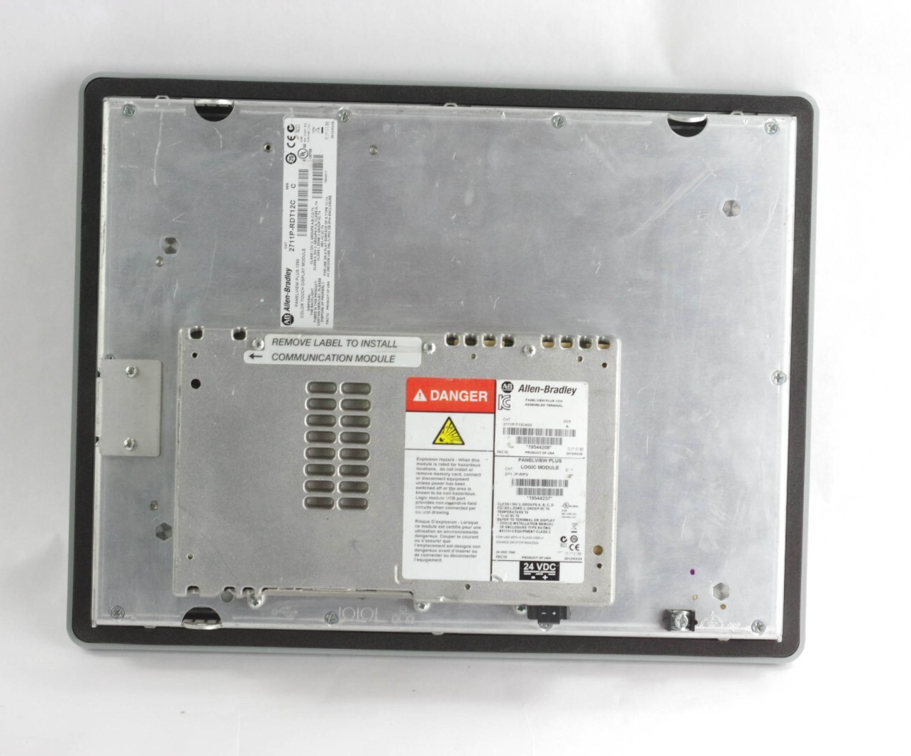 Allen Bradley 2711P-T12C4D2 A Panelview Plus 1250 2711P-RDT12C + Rp2 Refurbished