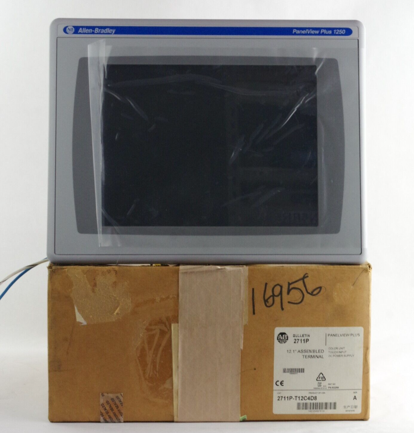 Allen Bradley 2711P-T12C4D8 /A PanelView Plus 6 1250 / 2711P-RP8D Logic + RDT12C