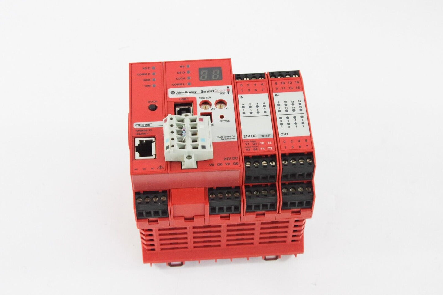 Allen-Bradley 1752-L24BBBE SmartGuard 600 Safety Controller Ser. A - Lightly Use