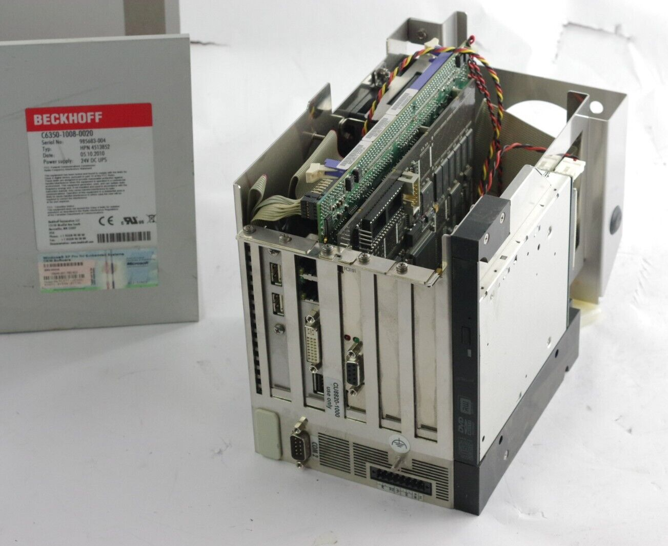 Beckhoff C6350-1008-00 / CU8820-1000 Industrial PC Computer For Parts Or Repair