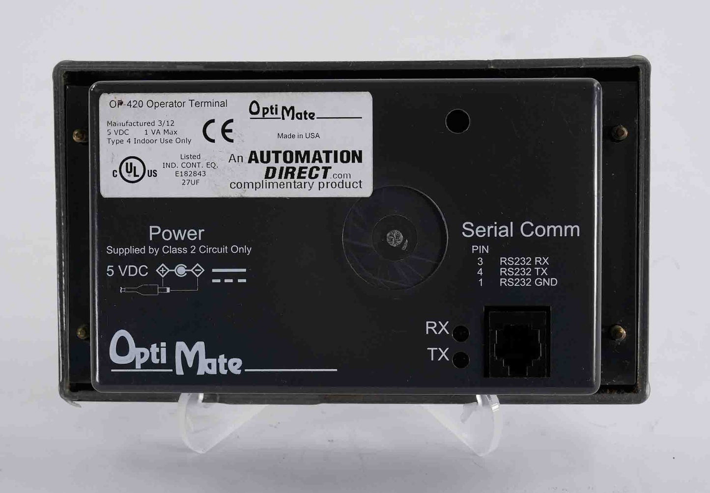 AutomationDirect OP-420 OptiMate Operator Interface Terminal OP420