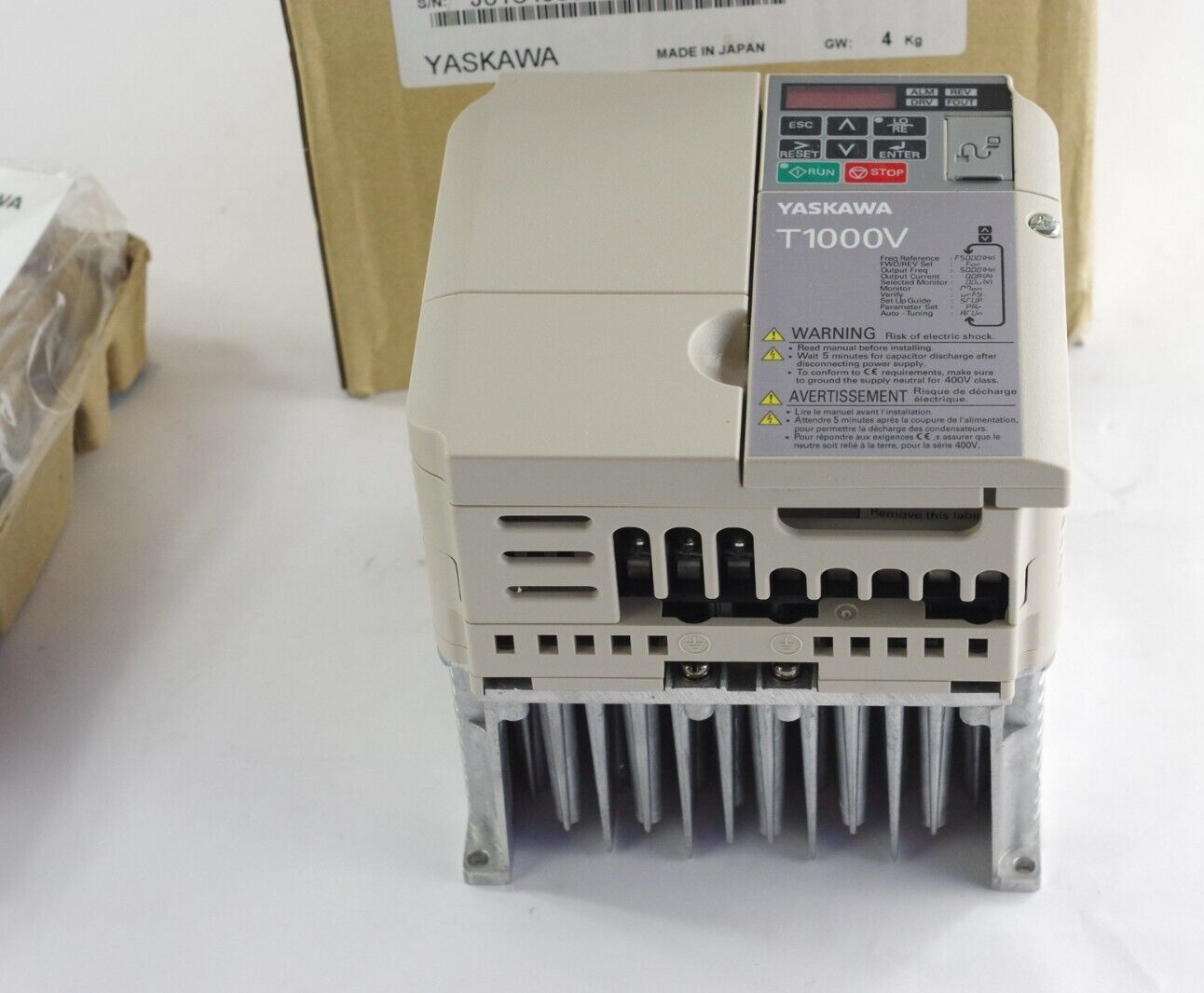 Yaskawa CIMR-TC4V0011BMA REV A AC Drive 3-Phase 380-480V 5.5kW/4.0kW