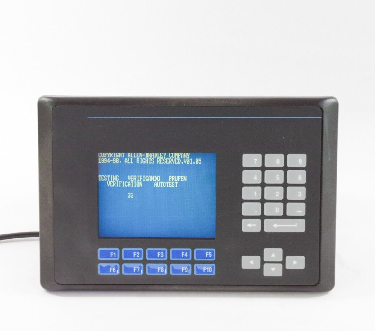 Allen-Bradley 2711-B6C2 SER B PANELVIEW 600 - Refurbished + LCD Upgrade