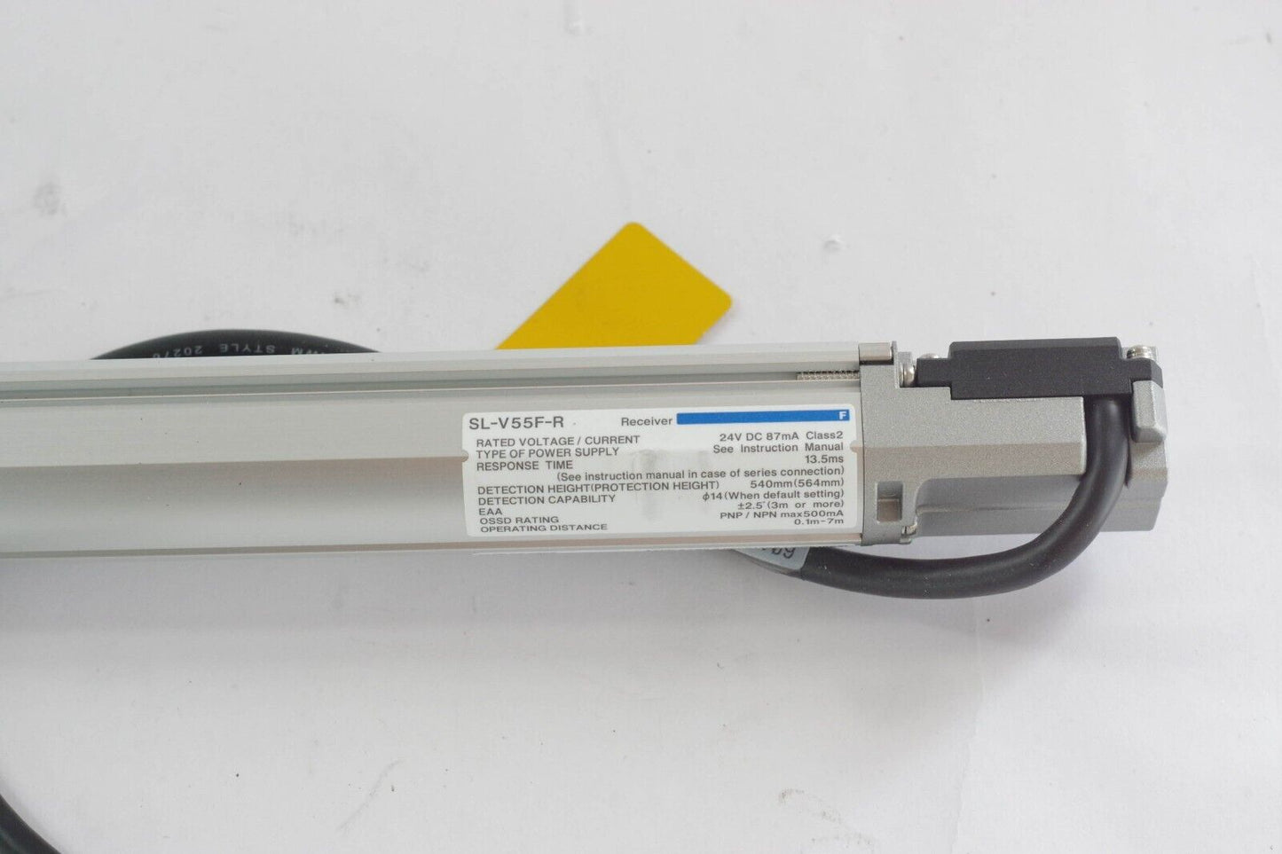 Keyence SL-V55F-R Finger Light Curtain Receiver